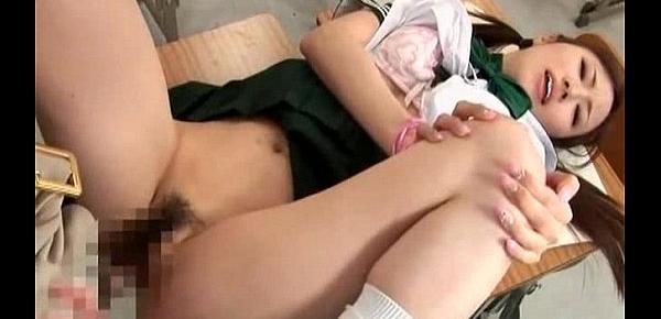  Asian teenie enjoys futanari cock